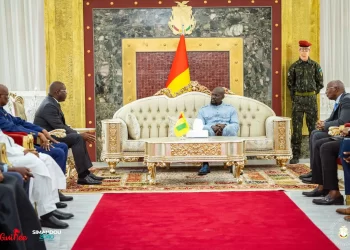 Coopération bilatérale : Mamadi Doumbouya et Ilídio Vieira Té misent sur la sécurité et les projets structurants