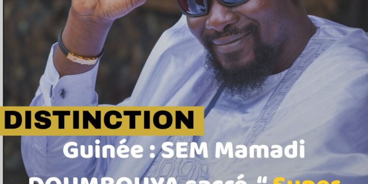 Le Président Mamadi DOUMBOUYA remporte le prix suprême Africa Road Builders 2026