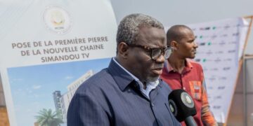 Construction du siège de Simandou TV : « ce projet sera suivi, encadré et livré dans les délais….» , le ministre Mourana Soumah