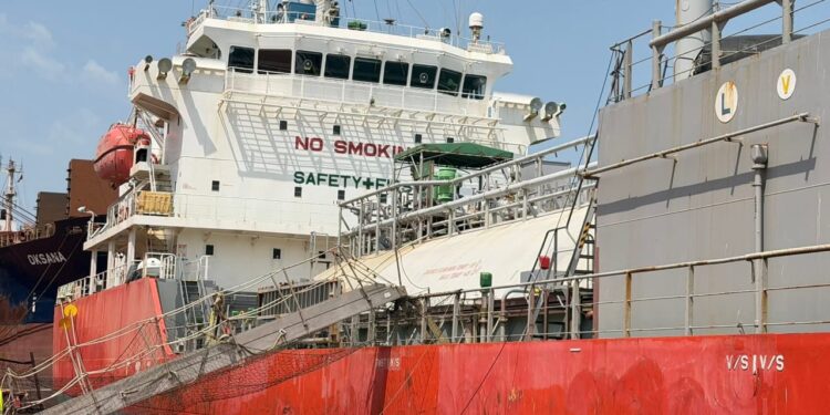 Approvisionnement en gaz : 540 tonnes réceptionnées au Port autonome de Conakry