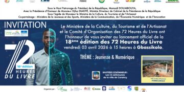 72 Heures du Livre : lancement de la 18e édition ce vendredi à Conakry