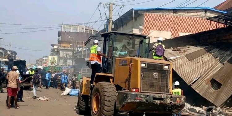 Madina : nettoyage post-déguerpissement, la police en action ce samedi