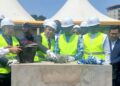 Plaza Platinium avance : pose de la première pierre des immeubles 8 et 9 à Kipé Centre Émetteur