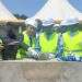 Plaza Platinium avance : pose de la première pierre des immeubles 8 et 9 à Kipé Centre Émetteur