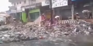 Conakry : la première pluie dévoile l’ampleur de l’insalubrité urbaine