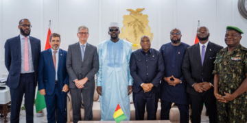 Diplomatie : le président Mamadi Doumbouya reçoit le secrétaire général adjoint des nations unies pour la paix internationale