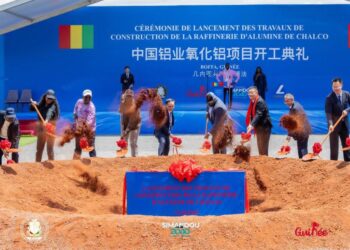 Mines : lancement des travaux de construction de la raffinerie d’alumine de Chalco à Boffa