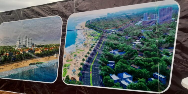 Plage de Lambanyi : présentation officielle du projet « Nouvelle Ville de Conakry »