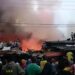 Incendie au grand marché de Nzérékoré : d’importants dégâts redoutés 