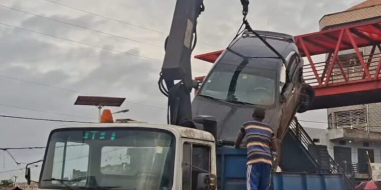 Bailobaya Marché : un carambolage impliquant des véhicules fait plusieurs blessés