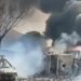 Incendie à Siguiri : un camion en flammes perturbe la circulation