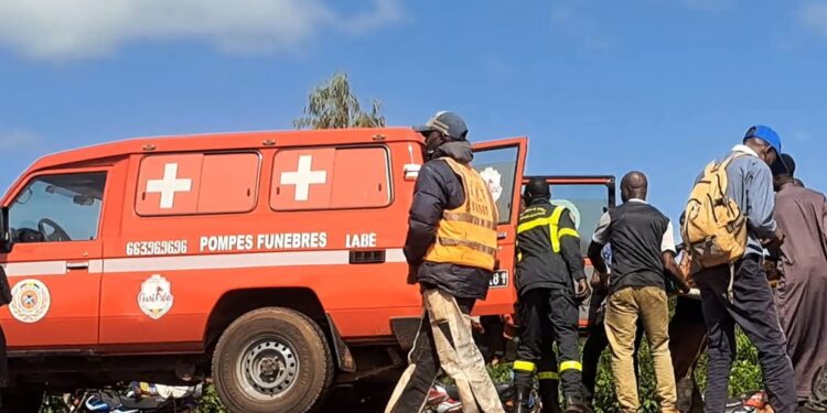 Labé : un accident sur l&rsquo;axe Mali–Conakry fait un mort et plusieurs blessés à Dalein