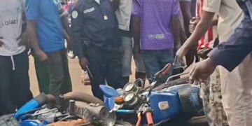 Hamdallaye-Concasseur : un conducteur de moto-taxi perd la vie dans un accident de la circulation