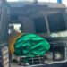 Recouvert du drapeau national: le cercueil de Hadja Andrée Touré est arrivé à Conakry