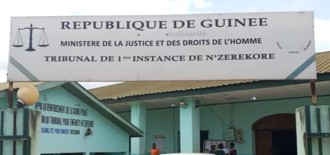 TPI N’Zérékoré : une candidate condamnée pour fraude, un autre détenu remis en liberté