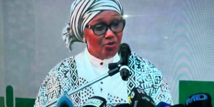 Installation de la 10e législature : Maimouna Yombouno célèbre l’œuvre du président Mamadi Doumbouya et du CNT