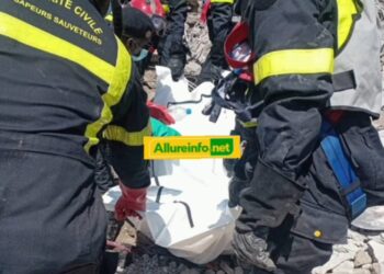 Effondrement d&rsquo;un immeuble R+9 à Démoudoula : le bilan atteint huit morts, huit rescapés