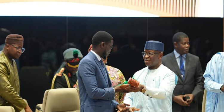 Le Sénégal à la tête de la CEDEAO : Bassirou Diomaye Faye désigné président en exercice