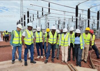 Énergie : le poste électrique de Kankan exécuté à 87 %, le ministre appelle à accélérer les travaux