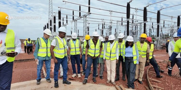 Énergie : le poste électrique de Kankan exécuté à 87 %, le ministre appelle à accélérer les travaux