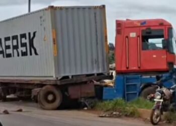 Carrefour Km 36 : un camion tue un motard et sa passagère