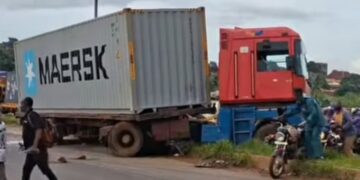 Carrefour Km 36 : un camion tue un motard et sa passagère