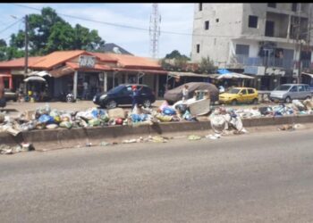 Dépôt sauvages d’ordures à Simbaya 1 : le chef de quartier dénonce l’incivisme sur la Route Le Prince et annonce des sanctions