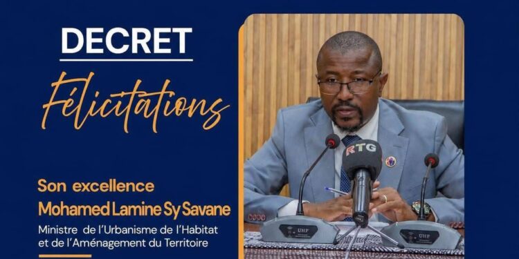 Sy savane reconduit : la confirmation d’un pari réussi (Par Alpha Boubacar Bah, Directeur Général Adjoint de l’Agence Nationale de Rénovation Urbaine (ANRU)