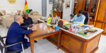 Palais Mohammed V : Paris et Rabat réaffirment leur volonté de renforcer leurs relations avec la Guinée