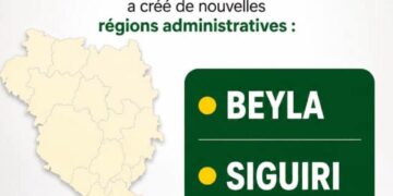 Décret : Beyla et Siguiri deviennent des régions administratives