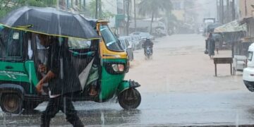 Alerte météo en Guinée : fortes averses, orages et menaces d’inondations du 2 au 4 août