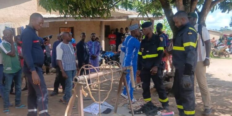 Kissidougou: un jeune maçon retrouvé mort dans un puits à Hamdallaye