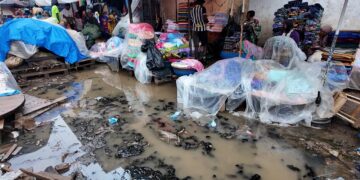 Marché de Madina : les commerçantes dénoncent l’insalubrité en cette saison des pluies