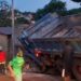 Daka 1 (Labé) : un camion-benne termine sa course dans une concession