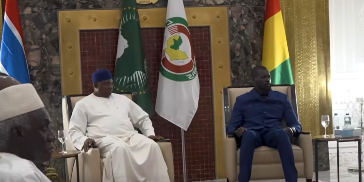 Guinée-Gambie : communiqué final de la visite officielle du Président Adama Barrow à Conakry