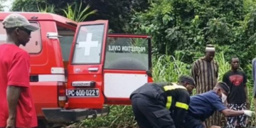 Kissidougou : neuf femmes tuées dans un accident de la route à Sangardo au retour d&rsquo;un mariage