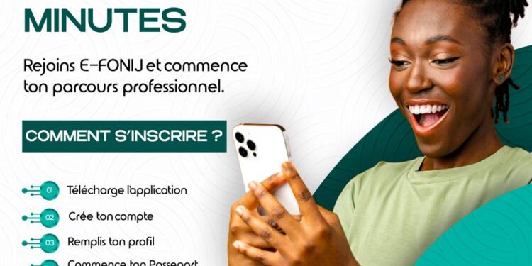 Insertion socioprofessionnelle : le FONIJ lance la plateforme numérique E-FONIJ pour interconnecter la jeunesse guinéenne et ses partenaires