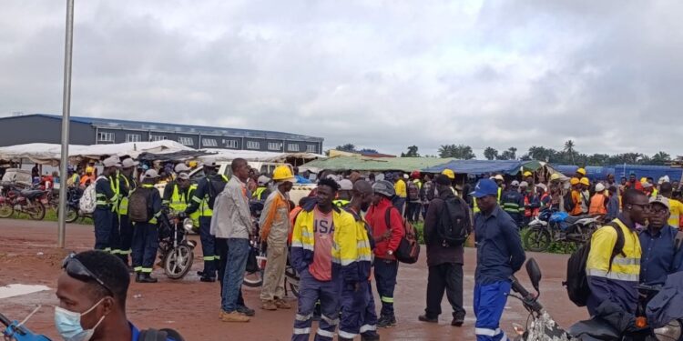 Port Moribayah : une grève paralyse les activités à Sounganyah