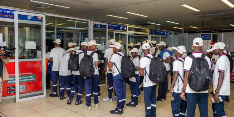 Simandou : des élèves du Prytanée militaire de Guinée en immersion industrielle en Chine