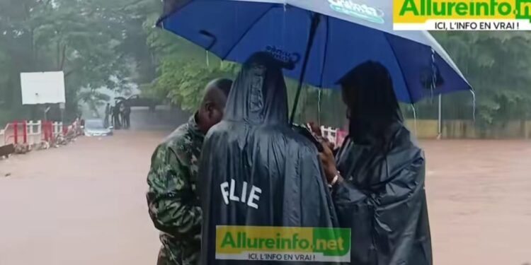 Pluies intenses à Conakry : voici les zones à risque à éviter (ANASUR)