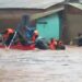 Coyah : la Protection civile au secours des habitants piégés par les eaux