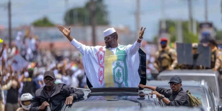 « Du fond du cœur, MERCI » (Président Mamadi Doumbouya)