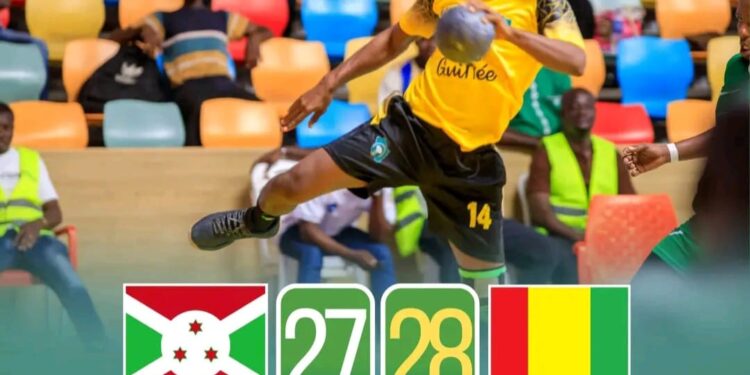 CAN cadets de handball : la Guinée s’impose au bout du suspense face au Burundi