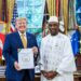Washington : le nouvel ambassadeur guinéen remet ses lettres de créance à Donald Trump