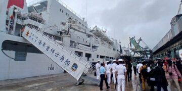 Port autonome de Conakry : le navire-hôpital chinois a accosté
