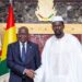 Ousmane Diagana reçu par le président Doumbouyav: « la Guinée a démontré qu’elle a une capacité de mise en œuvre impressionnante…»