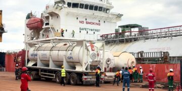 Port autonome de Conakry : un butanier transportant 730 tonnes de gaz accoste (FAPGAZ-SA)