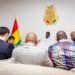 Palais M5 : le président Mamadi Doumbouya échange avec trois ambassadeurs