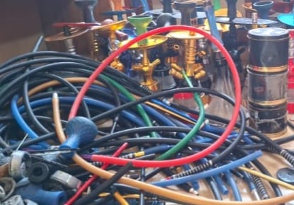 Lutte contre la chicha à Labé : 16 personnes interpellées et 75 pipes saisies